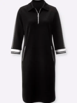 Polokleid im hochwertigen Modal-Mix