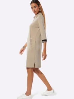 Polokleid im hochwertigen Modal-Mix