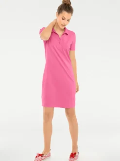 Polokleid in Pikee-Qualität