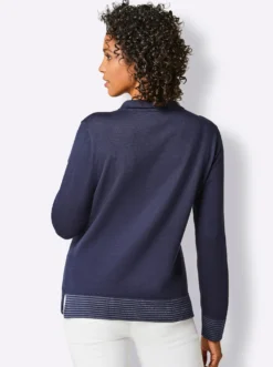 Polopullover aus mercerisierter Baumwolle