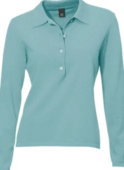 Polopullover mit Knopfleiste