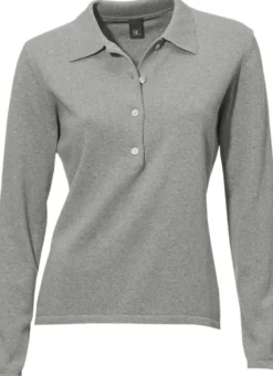Polopullover mit Knopfleiste