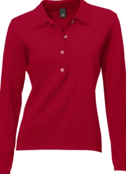 Polopullover mit Knopfleiste