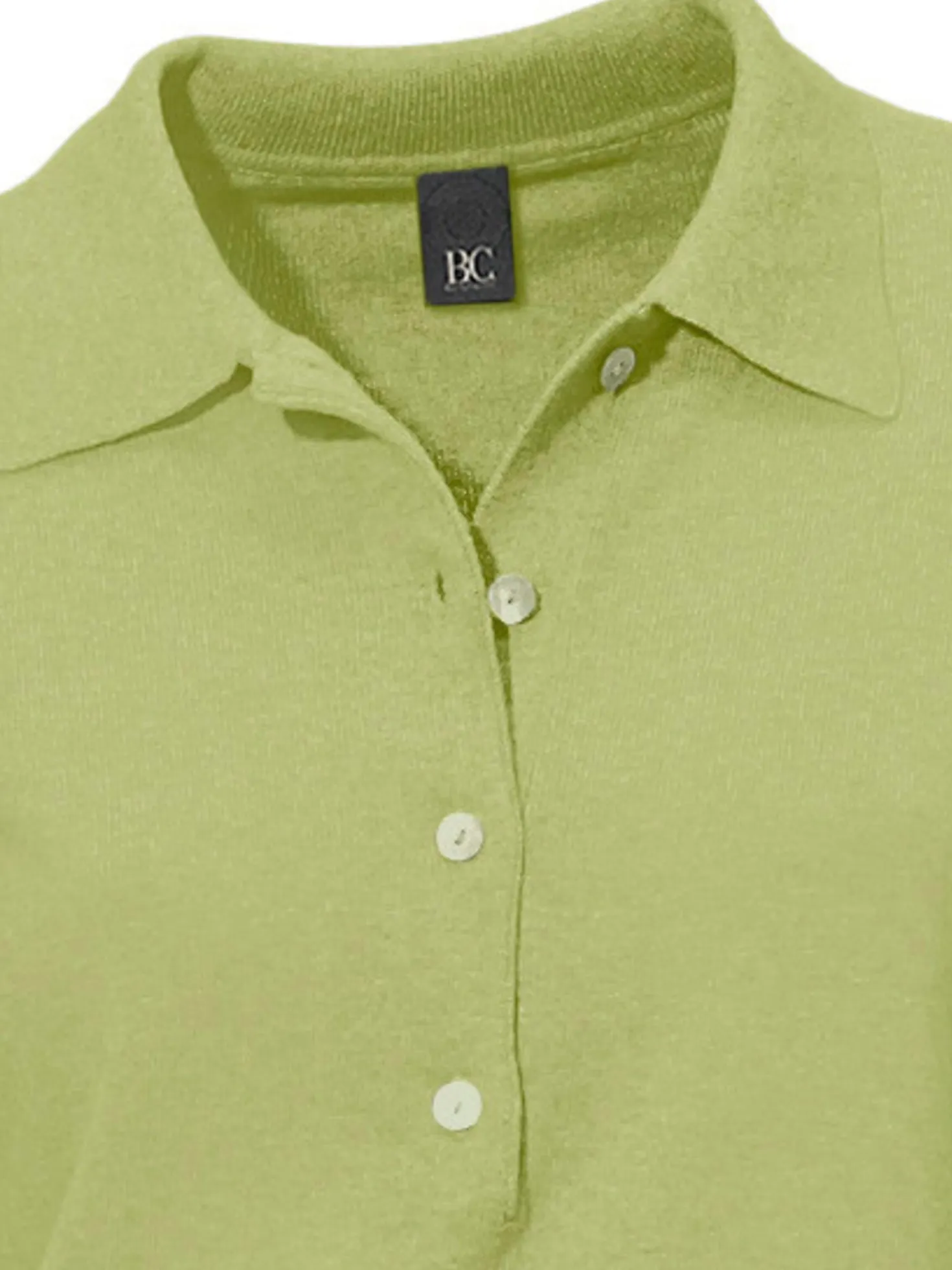 Polopullover mit Knopfleiste