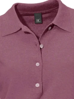 Polopullover mit Knopfleiste