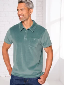 Poloshirt in Nicki-Qualität