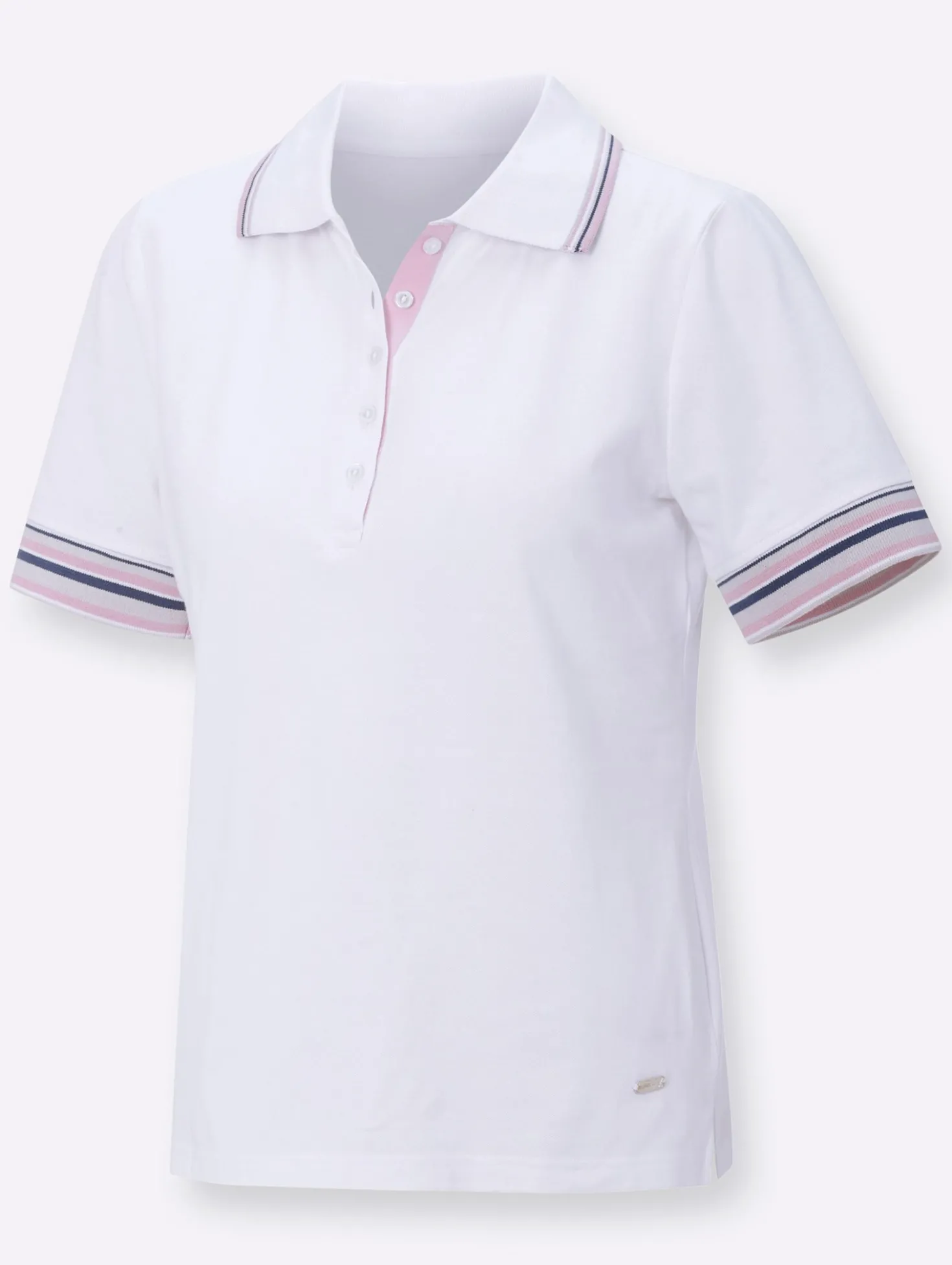 Poloshirt in Pikee-Qualität
