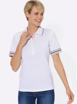 Poloshirt in Pikee-Qualität