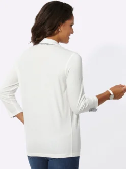 Poloshirt mit Druckknopfleiste