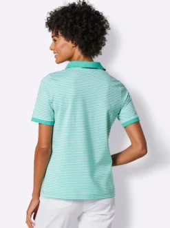 Poloshirt mit Druckknöpfen