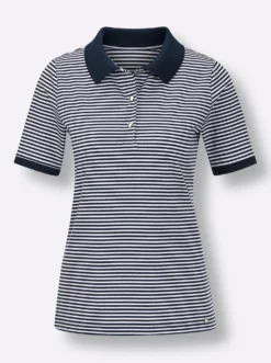 Poloshirt mit Druckknöpfen