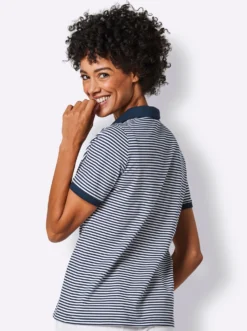 Poloshirt mit Druckknöpfen