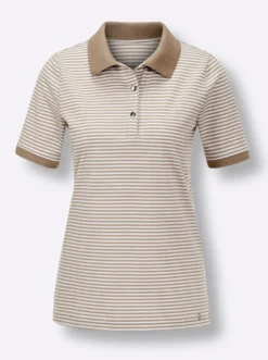 Poloshirt mit Druckknöpfen
