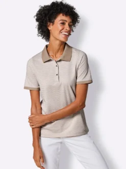 Poloshirt mit Druckknöpfen