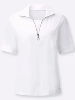 Poloshirt mit 2-in-1-Optik