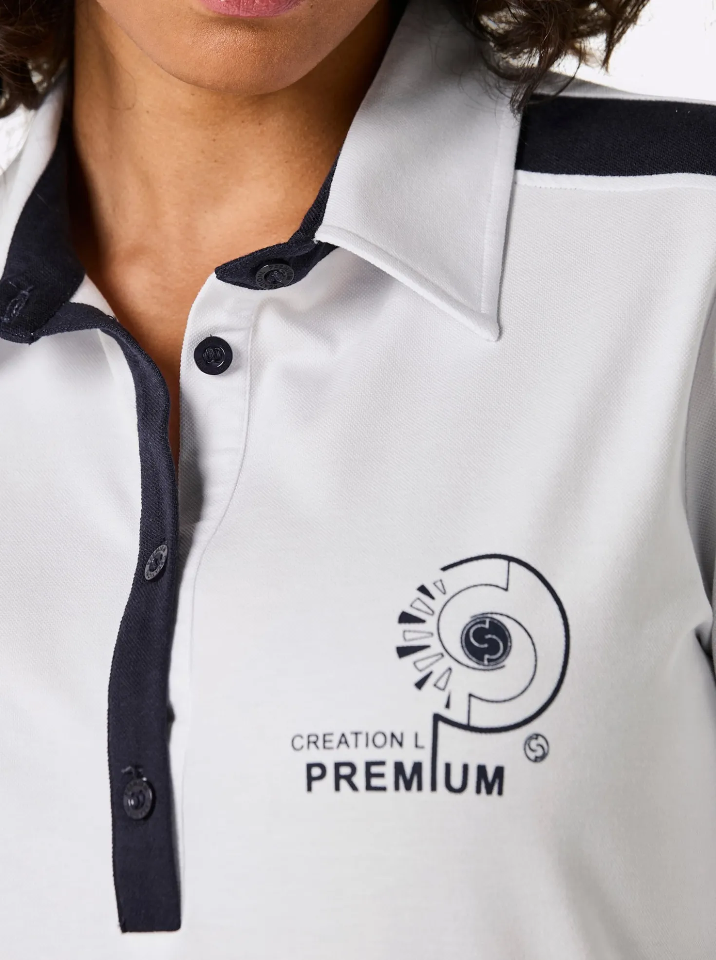 Poloshirt mit Kontrast-Details