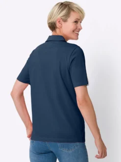 Poloshirt mit Kontrasten