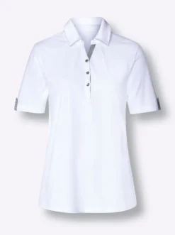 Poloshirt mit Kontrasten