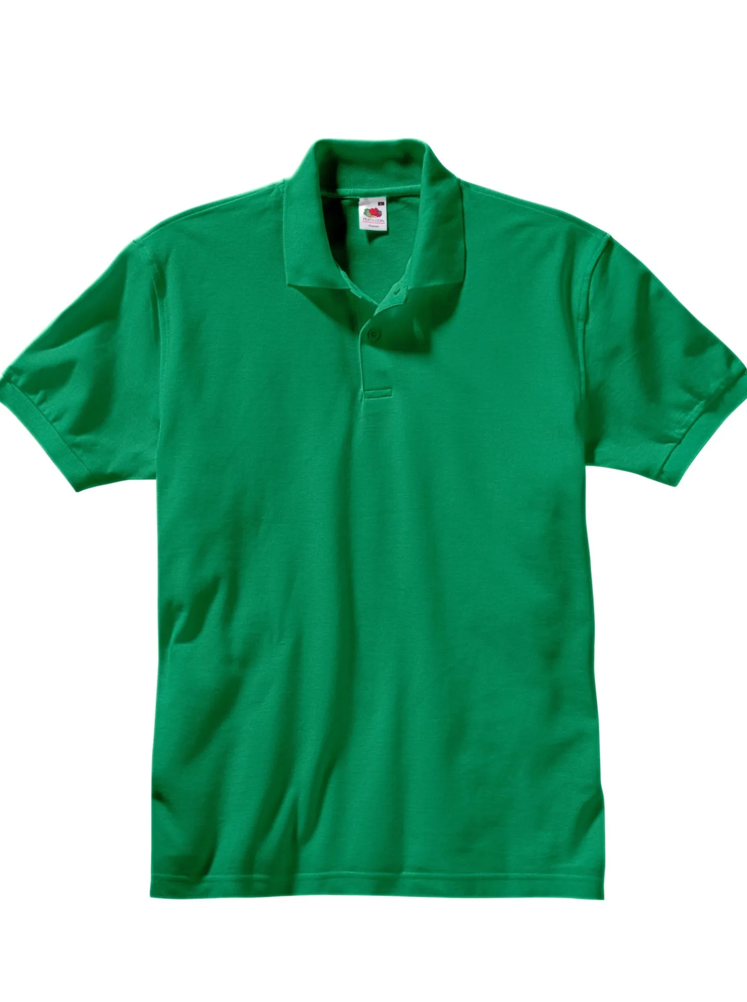 Poloshirt mit kurzer Knopfleiste