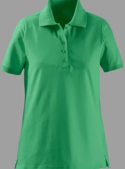 Poloshirt mit Seitenschlitzen