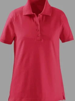 Poloshirt mit Seitenschlitzen