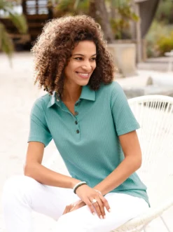 Poloshirt mit Stretch-Anteil