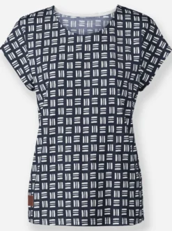 Print-Shirt aus reiner Baumwolle