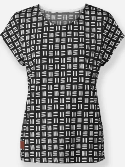 Print-Shirt aus reiner Baumwolle