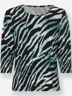 Print-Shirt im Animal-Dessin