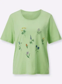 Print-Shirt in Single-Jersey-Qualität