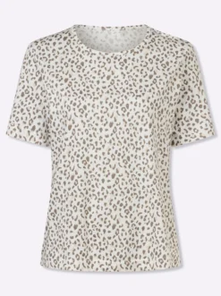 Print-Shirt mit Animal-Print