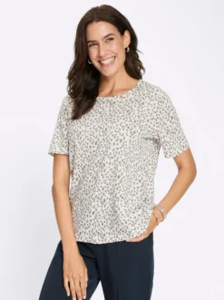 Print-Shirt mit Animal-Print