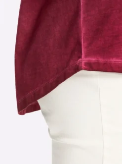 Print-Shirt mit Oil-dyed-Waschung