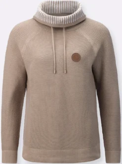 Pullover im Linksstrick
