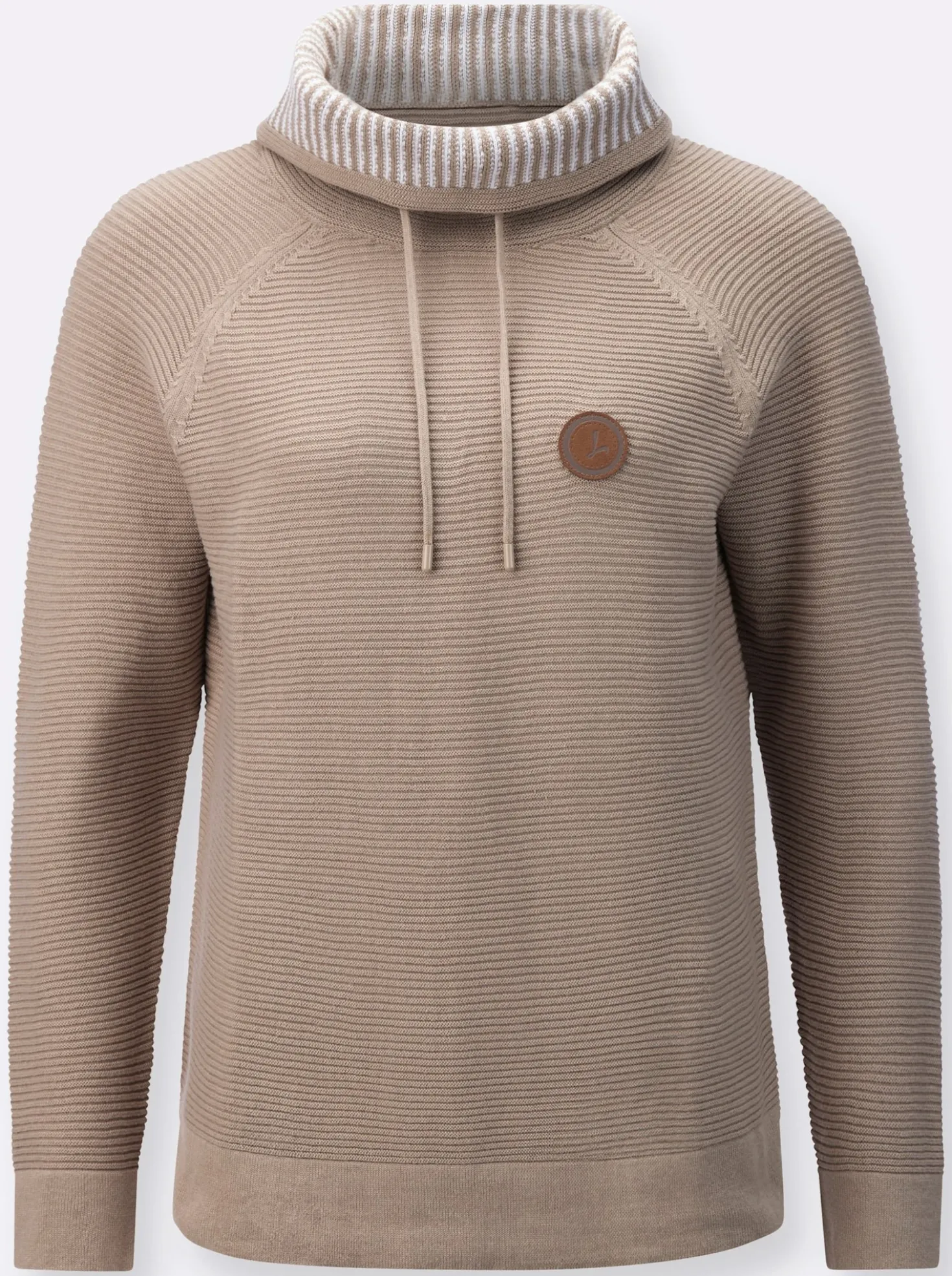 Pullover im Linksstrick