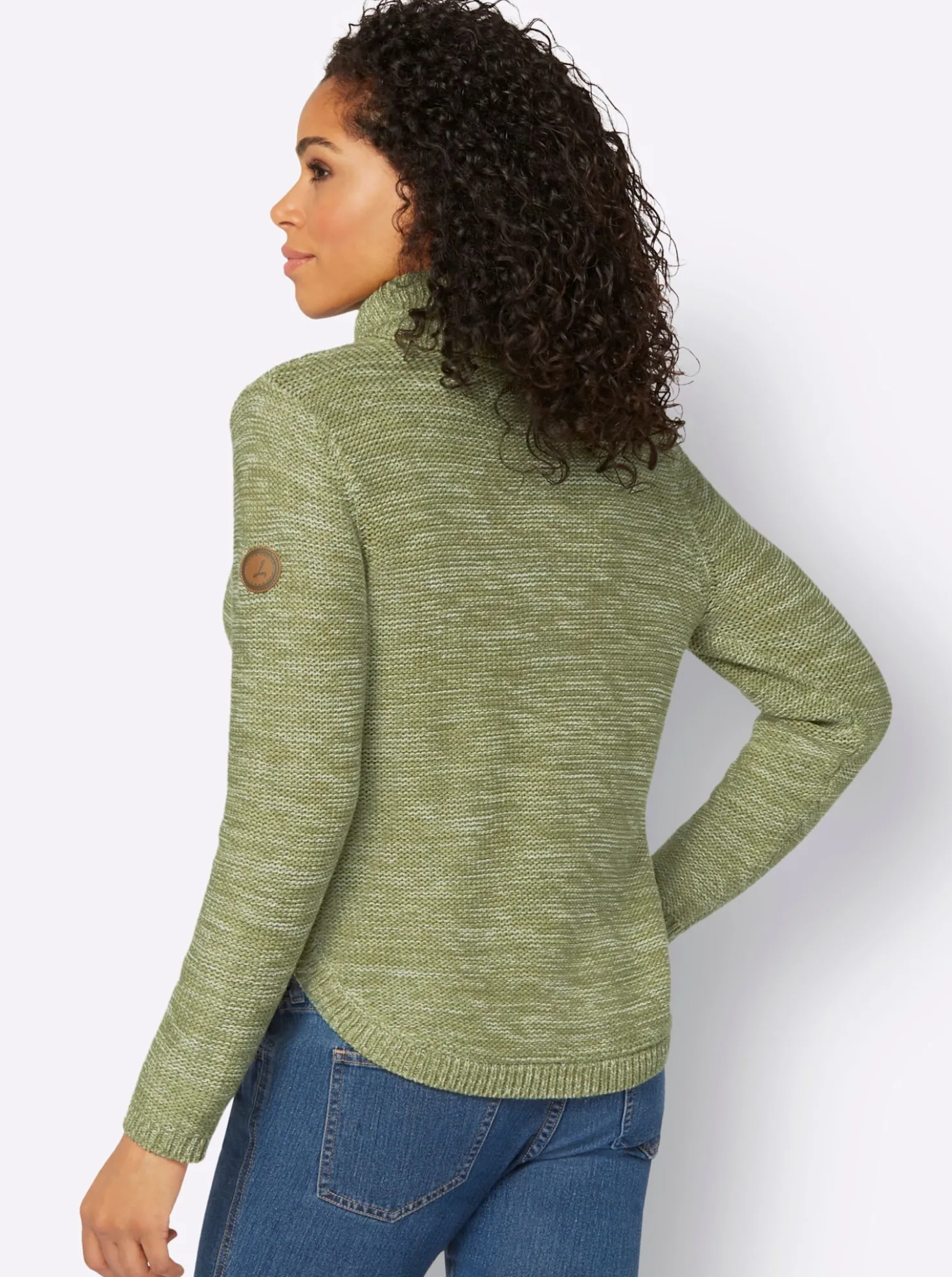 Pullover mit Rollkragen