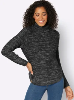 Pullover mit Rollkragen
