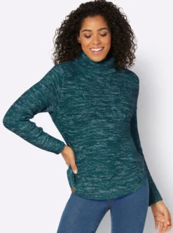 Pullover mit Rollkragen