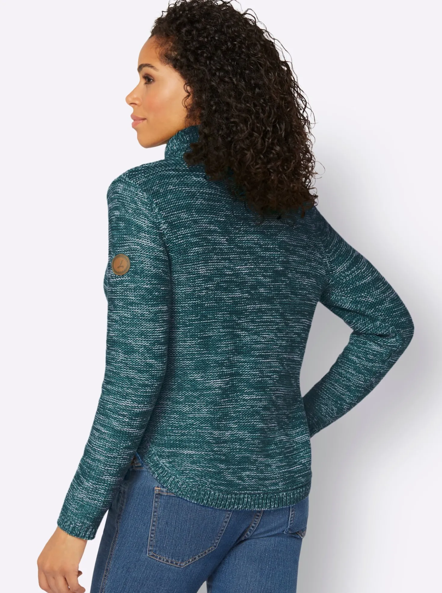 Pullover mit Rollkragen