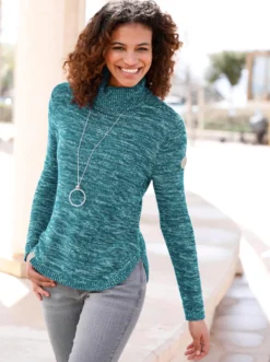 Pullover mit Rollkragen