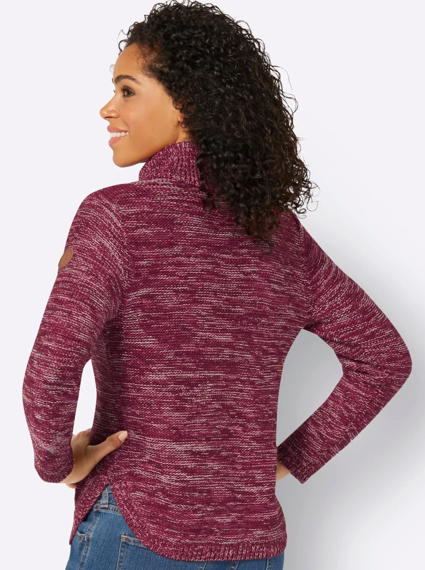 Pullover mit Rollkragen
