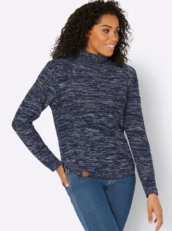 Pullover mit Rollkragen
