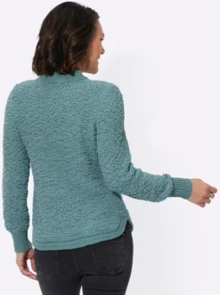Pullover mit Stehkragen