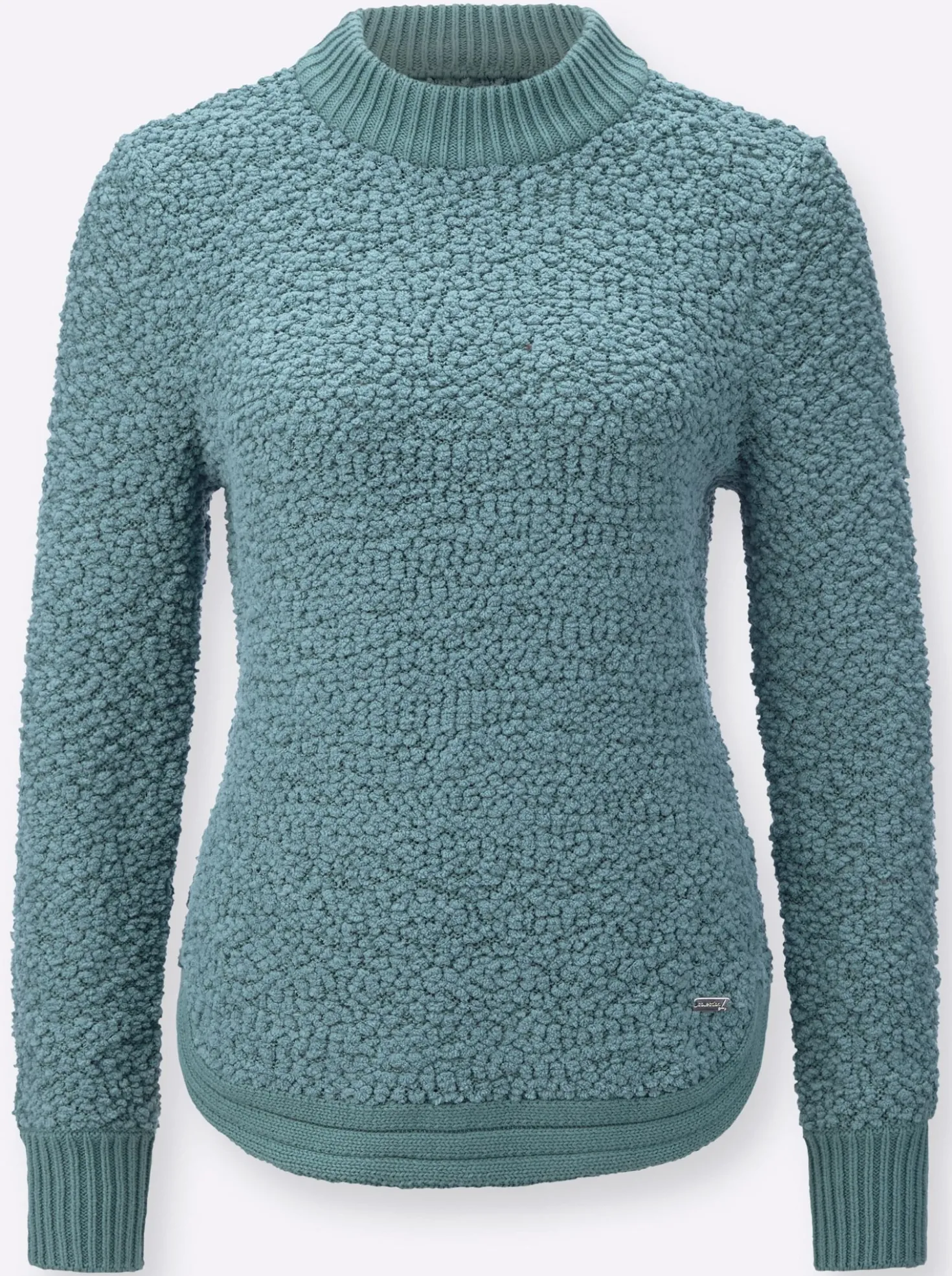 Pullover mit Stehkragen