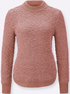 Pullover mit Stehkragen