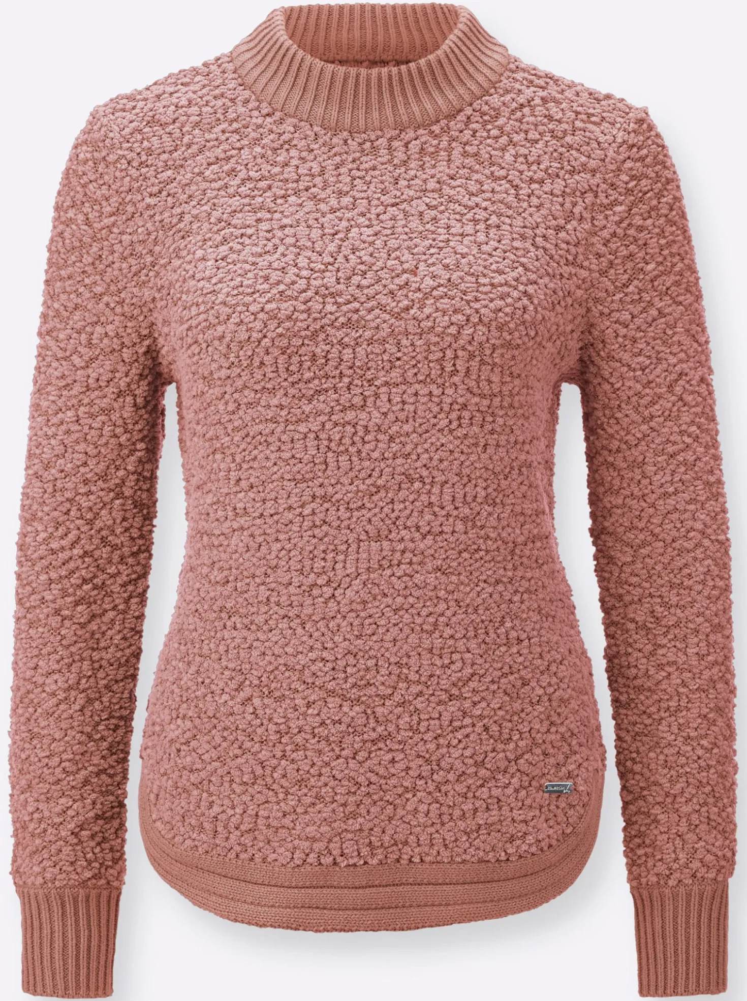 Pullover mit Stehkragen