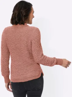 Pullover mit Stehkragen