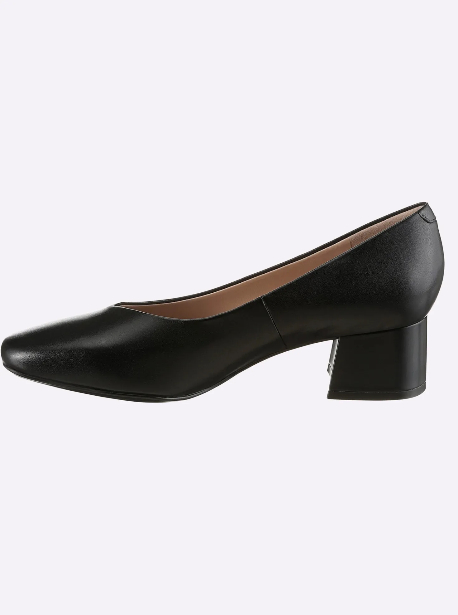 Pumps mit Blockabsatz