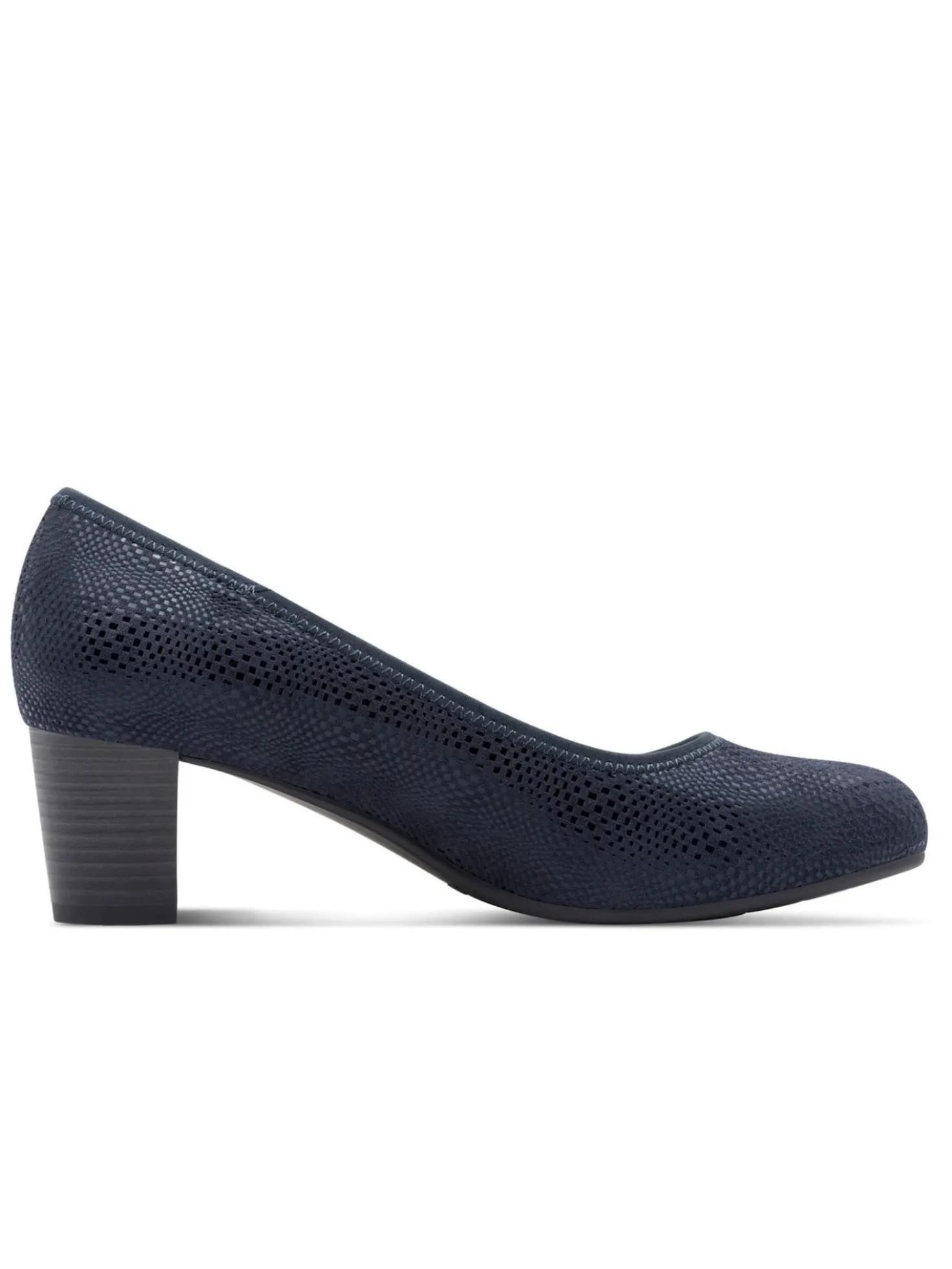 Pumps mit Reptil-Prägung