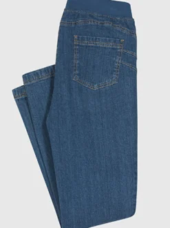 Push-up-Jeans in weicher Qualität